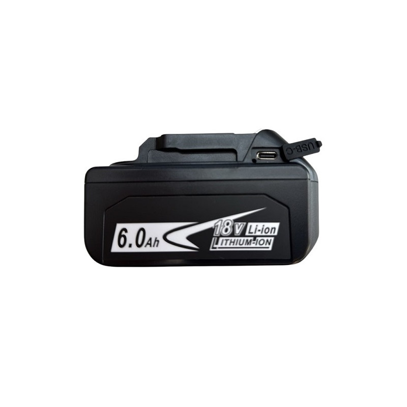 Akumuliatorius skirtas įrankiams MAKITA BL1860B, 18V, 6Ah, Li-ion, USB Type-C