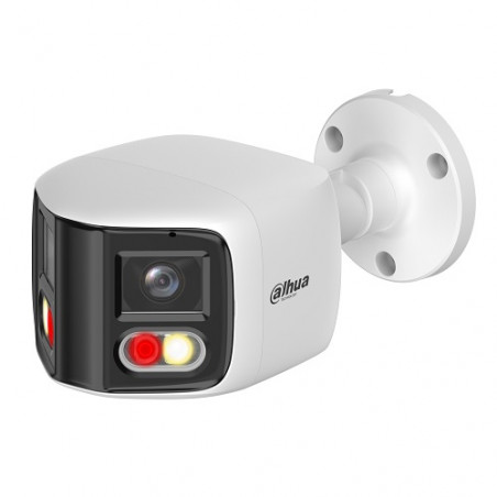 IP kam. AI 8MP cilindrinė 180 laipsnių STARLIGHT, IR+LED pašviet. iki 25/20m, 8MP(4096x1860)20fps