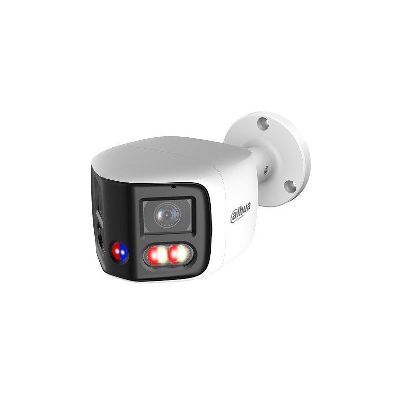 IP kam. AI 6+6MP cilindr. 180 laipsnių STARLIGHT, IR+LED pašviet. iki 30m, 12MP(5000x2500)20fps, 2.8