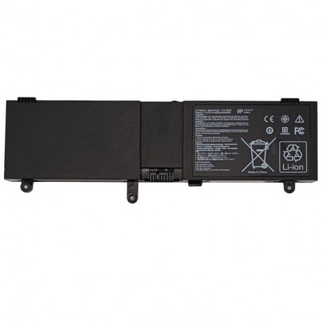 Nešiojamo kompiuterio baterija ASUS C41-N550, 59Wh, 4000mAh, Power Plant