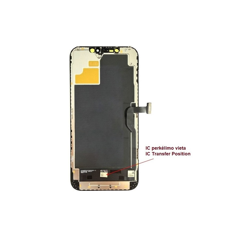 Ekranas skirtas iPhone 12 Pro Max, LTPS Soft OLED, 60Hz
