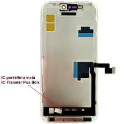 Ekranas skirtas iPhone 16 Pro, LTPO Soft OLED, 120Hz