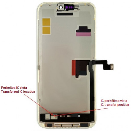 Ekranas skirtas iPhone 16 Pro Max, LTPO Soft OLED, 120Hz